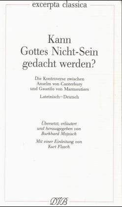 Kann Gottes Nicht-Sein gedacht werden? Cover