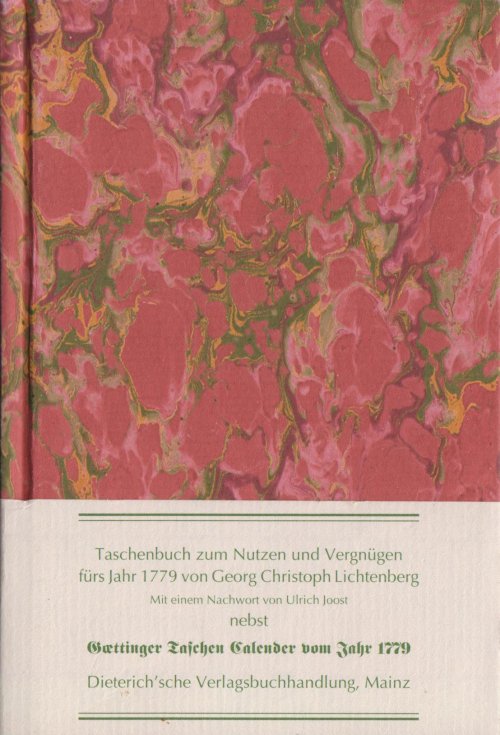 Taschenbuch zum Nutzen und Vergnügen für’s Jahr 1779 Cover