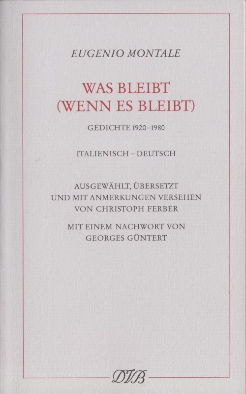 Was bleibt (wenn es bleibt) Cover