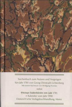 Taschenbuch zum Nutzen und Vergnügen für’s Jahr 1781 Cover