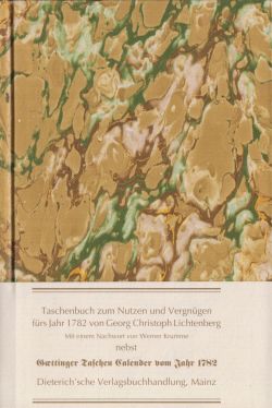 Taschenbuch zum Nutzen und Vergnügen für’s Jahr 1782 Cover