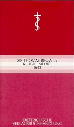 Religio Medici. Cover