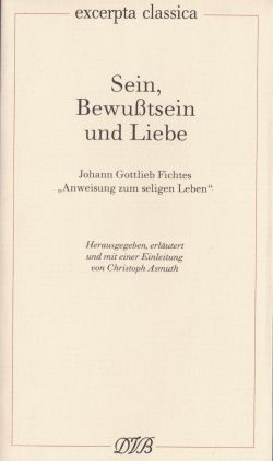 Sein, Bewusstsein und Liebe. Cover